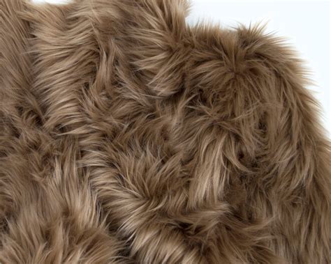 light brown faux fur fabric craft squares light brown fur etsy australia