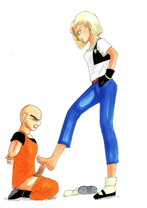 Rule 34 Android 18 Bald Dragon Ball Dragon Ball Z Female Femdom