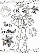 Bratz Coloring Pages Christmas Printable Colouring Planner Sheets Activity Printables Adult Family Party Stamps Digi Painting Lagret Fra sketch template