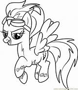 Coloring Pages Pony Little Misty Fly Colouring Friendship Horse Magic Kids Coloringpages101 sketch template