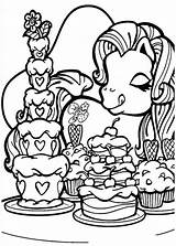 Pony Coloring Pages Little Print Kids Printable Color sketch template