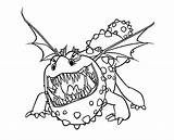 Dragon Train Coloring Pages Printable Kids Colouring Choose Board Gronckle Cartoon sketch template