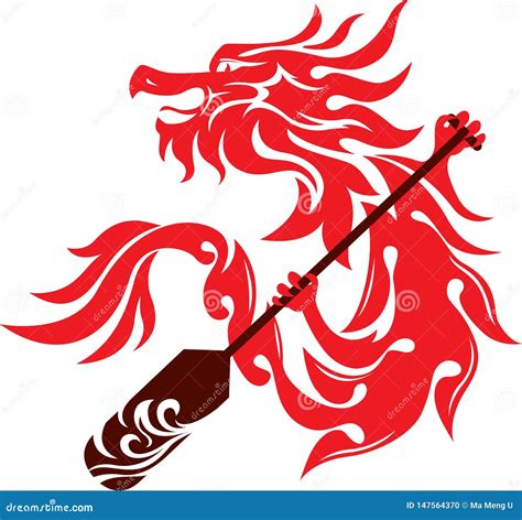 dragon boat festival logo icon design illustration stock vector illustration  logo boat