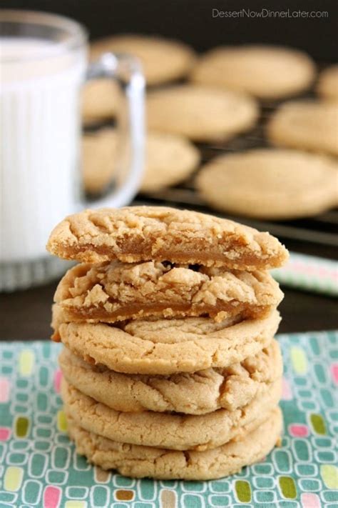 thick and chewy peanut butter cookies video dessert