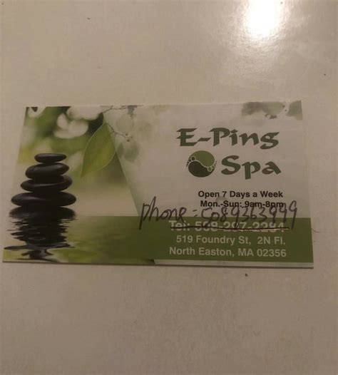 ping spa north easton ma hours address tripadvisor