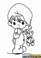 Moments Precious Coloring Pages Baby Boy Christmas Sheets Printable Kids Moment Clip Draw Cartoon Getcolorings Characters Clipart Digi Stamps Color sketch template
