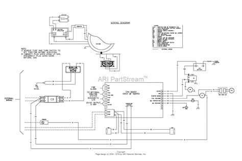 wiring diagram  generac standby generator
