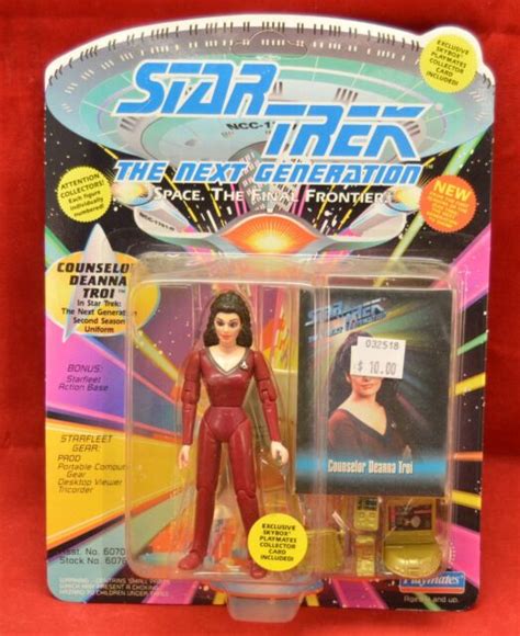 New Sealed Star Trek Tng Unpunched Counselor Deanna Troi Playmates