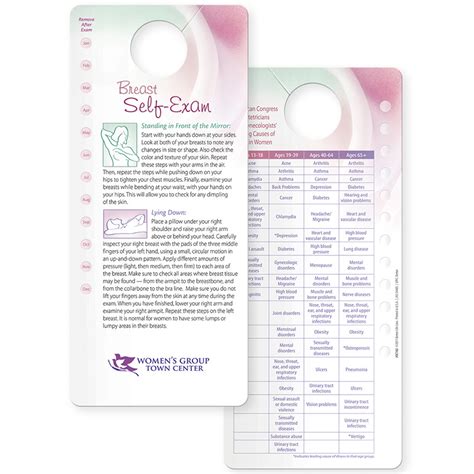 breast  exam  health chart show  logo
