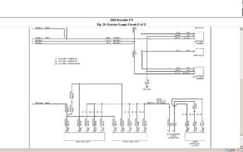 peterbilt  headlight wiring diagram wiring diagram  schematic