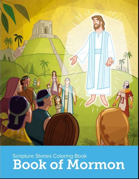 book  mormon stories coloring book lds resources