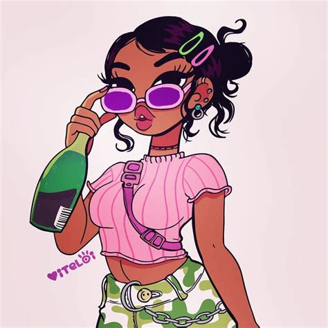 eloi  instagram summer wine black girl art black girl