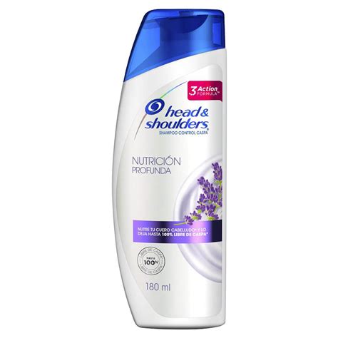 shampoo head and shoulders nutrición profunda x 180 ml farmacityar