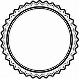Badge Clipart Clip Library sketch template