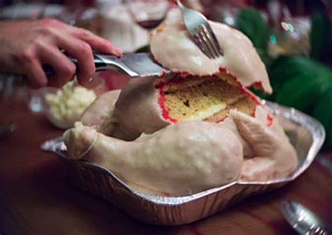 Deceiving Carnivorous Cakes Raw Turkey Cake