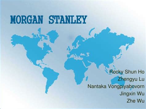 ppt morgan stanley powerpoint presentation free download id 3762351