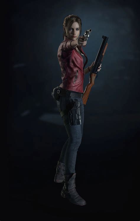 Claire Redfield Character Art From Resident Evil 2 Residentevil Art