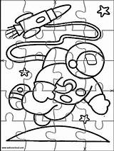 Space Jigsaw Puzzles Kids Pages Coloring Printable Activities Cut Saw Template Jig Getdrawings Puppet Drawing sketch template