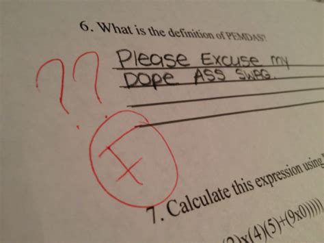 All The Funny Ones Funny Exam Paper Answers