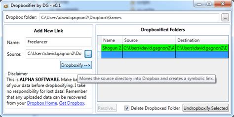 dropboxifier move folders  dropbox  losing functionality ghacks tech news