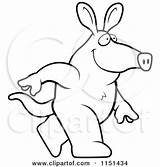 Aardvark Outlined Cory Thoman Collc0121 Protected sketch template