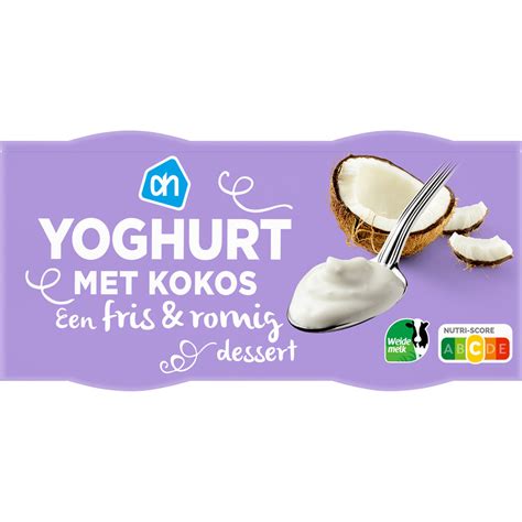 ah yoghurt met kokos reserveren albert heijn