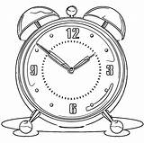 Alarm Clock sketch template
