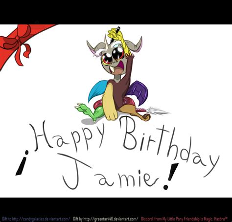 happy birthday jamie  greentark  deviantart