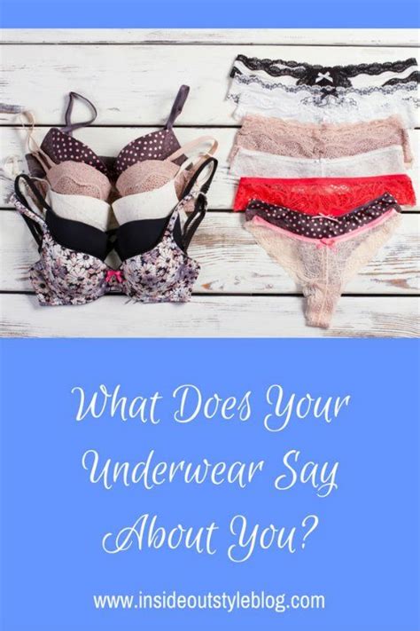 what your underwear says about you — inside out style