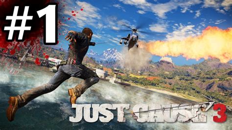 let s play just cause 3 gameplay introduction part 1 youtube