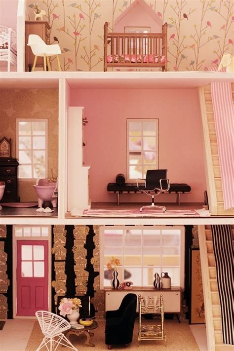 diy dollhouse wallpaper wallpapersafari