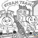 Thomas Coloring Pages Train Friends Printable Engine Tank Kids Percy Printables Print James Birthday Steam Sheets Children Colouring Color Thomasthetankenginefriends sketch template