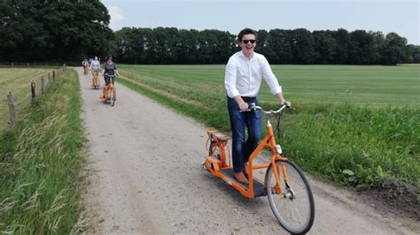 loopfiets op de veluwe origineel bedrijfsuitje