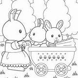 Pages Coloring Sylvanian Families Family Colouring Calico Bunny Printable Critters Billedresultat Books Baby Result Google Coloriage Toys Party Dessin Kids sketch template