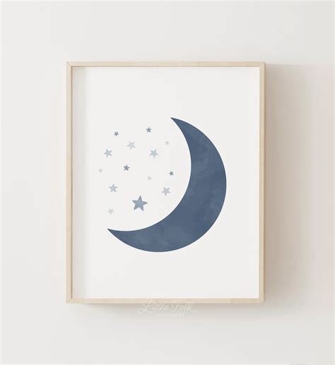 moon  stars print nbcp  folk printables