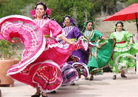 Mexican Folk Dancers Traditional Mexican Dress Mexico Culture