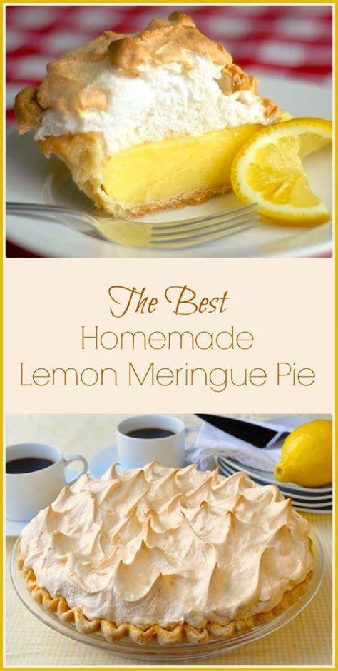 The Very Best Homemade Lemon Meringue Pie Recipe Hello
