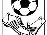 Soccer Drawing Cleats Coloring Cleat Pages Getdrawings sketch template