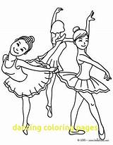 Coloring Pages Ballroom Getdrawings Dancing sketch template