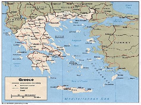 map   greek peninsula