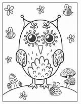 Owl Eule Malvorlage Ausmalbilder Owls Verbnow Eulen Illustration Ribbon Bienen Vögel sketch template