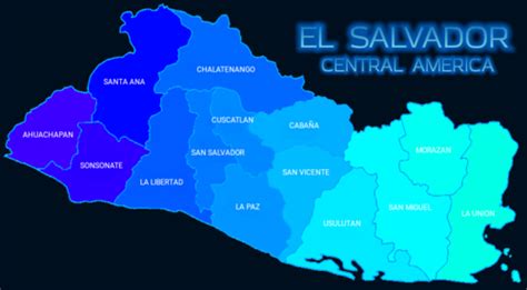 Departments Of El Salvador Wikipedia