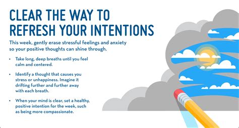 setting healthy intentions for the week with destress monday
