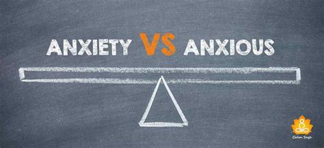 being anxious vs having anxiety what s the difference