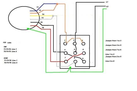 marathon electric motor wiring