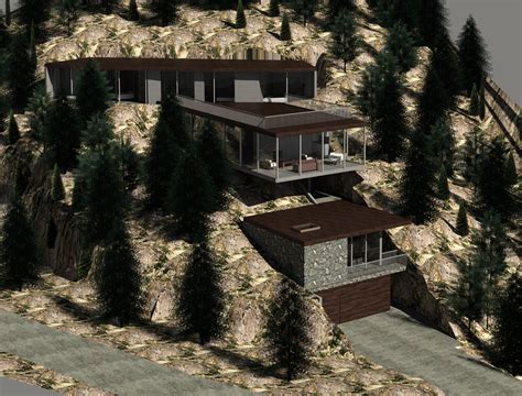 steep slope house design canada  beautiful houses   world