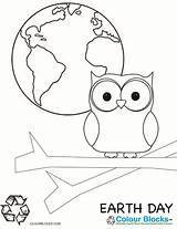 Earth Coloring Pages Kids Printable Color Nature Crafts Recycle Kindergarten Worksheets Painting Cute Choose Board Math sketch template