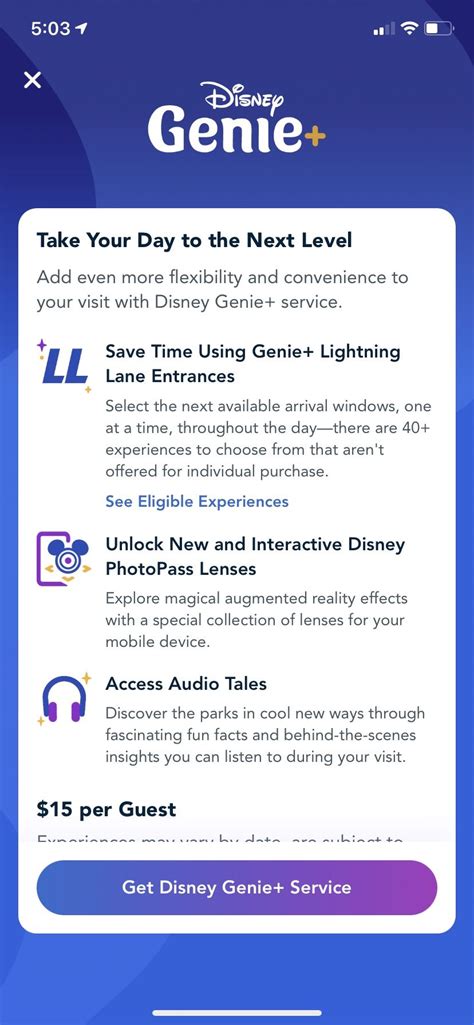 disney genie  ultimate guide  cheat sheet  budget mouse disney world vacation