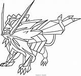 Pokemon Solgaleo Kleurplaten Pokémon Tapu Regice Zygarde Tekenen Terborg600 Zacian sketch template