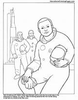 Coloring Neil Armstrong Pages Explorers Famous Kids Book Henson Matthew Animal Sheet Printable Colouringpages Au Boys Worksheets Clip History Moon sketch template